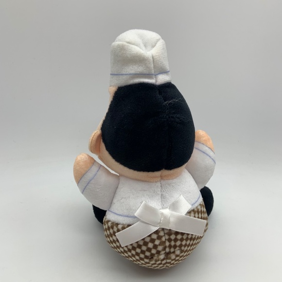 Disney Wishables Remy's Ratatouille Adventure Chef Auguste Gusteau 6" Mini Plush - Picture 4 of 9